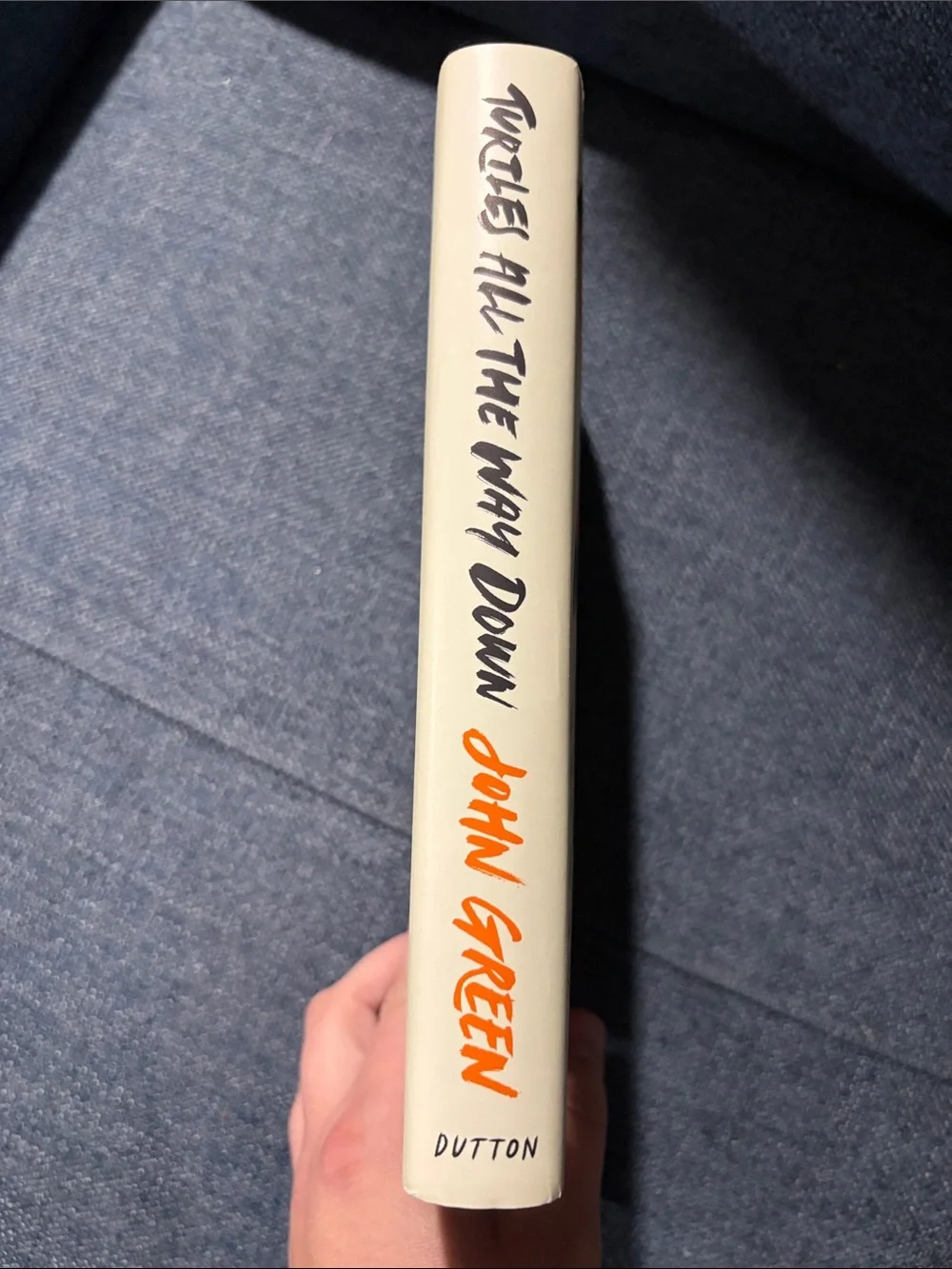 Original Penguin White and Orange 'Turtles All The Way Down' Decorative Book